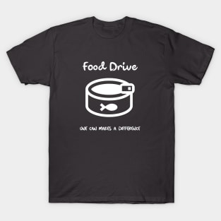 Food drive - One can makes a difference T-Shirt